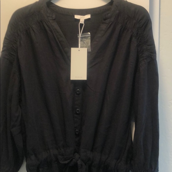 Joie Bosworth Linen Romper black size large - Picture 7 of 12